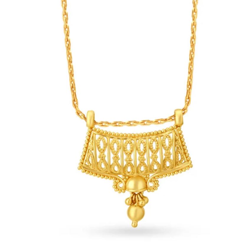 Mangalsutra Pendant : मंगलसूत्र पहनने के लिए सोने के पेंडेंट के बेहतरीन डिजाइन, देखे डिज़ाइन