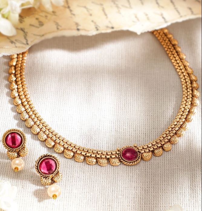 Necklace Design : बेहद खूबसूरत और परफेक्ट लूक देंगे ये नेकलेस सेट, देखे डिज़ाइन