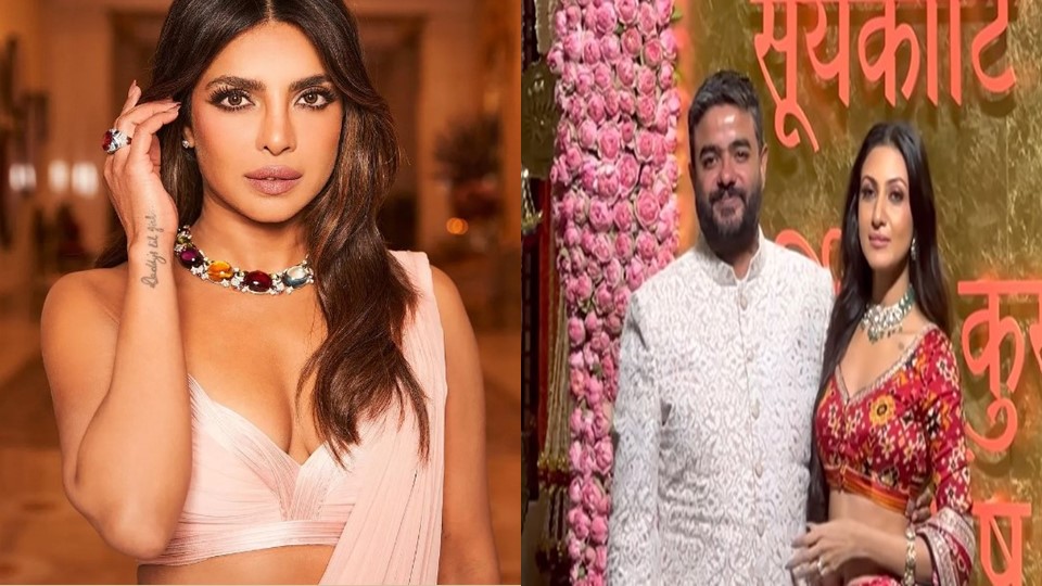 Priyanka Chopra's family arrived in stylish style at Ganesh Chaturthi celebrations