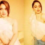 Tamannaah Bhatia's White and Denim fashion, see photos