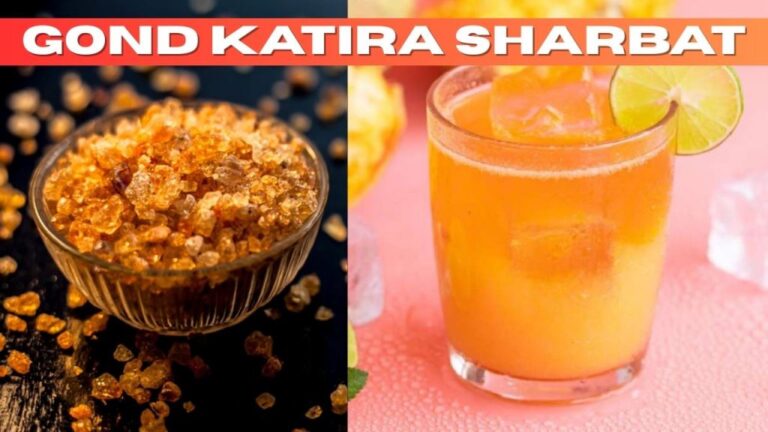 Gond Katira Sharbat: गोंद कतीरा शरबत बनाने का आसान तरीका, जाने गोंद कतीरा शरबत के फायदे