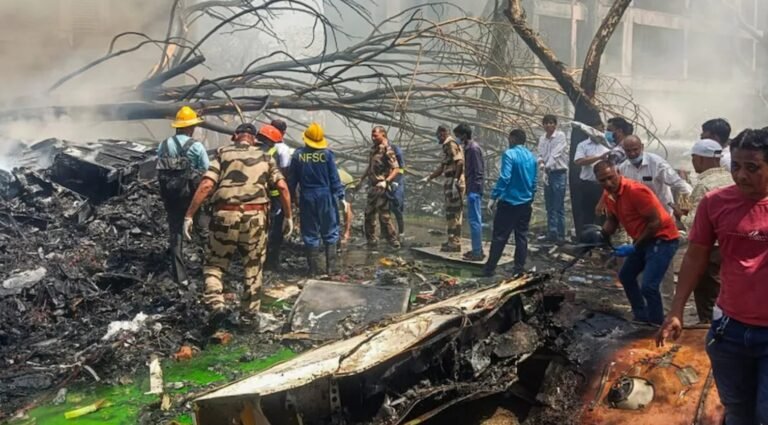 Plane crash near Ahmedabad airport