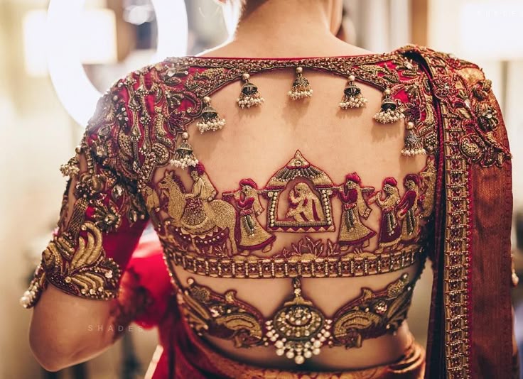 Gota Patti blouse राजस्थानी शिल्प की शान, आधुनिक फैशन की जान Gota Patti blouse