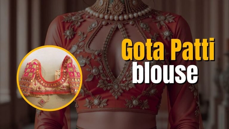 Gota Patti blouse