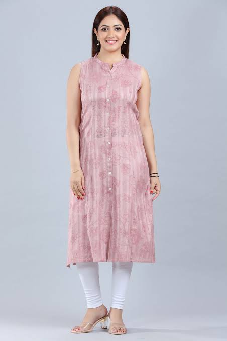Sleeveless Kurti Trendy Design: स्लीवलेस कुर्तियाँ आपके लुक को ट्रेंडी और मॉडर्न बना देंगी, देखे बेहतरीन डिजाइन