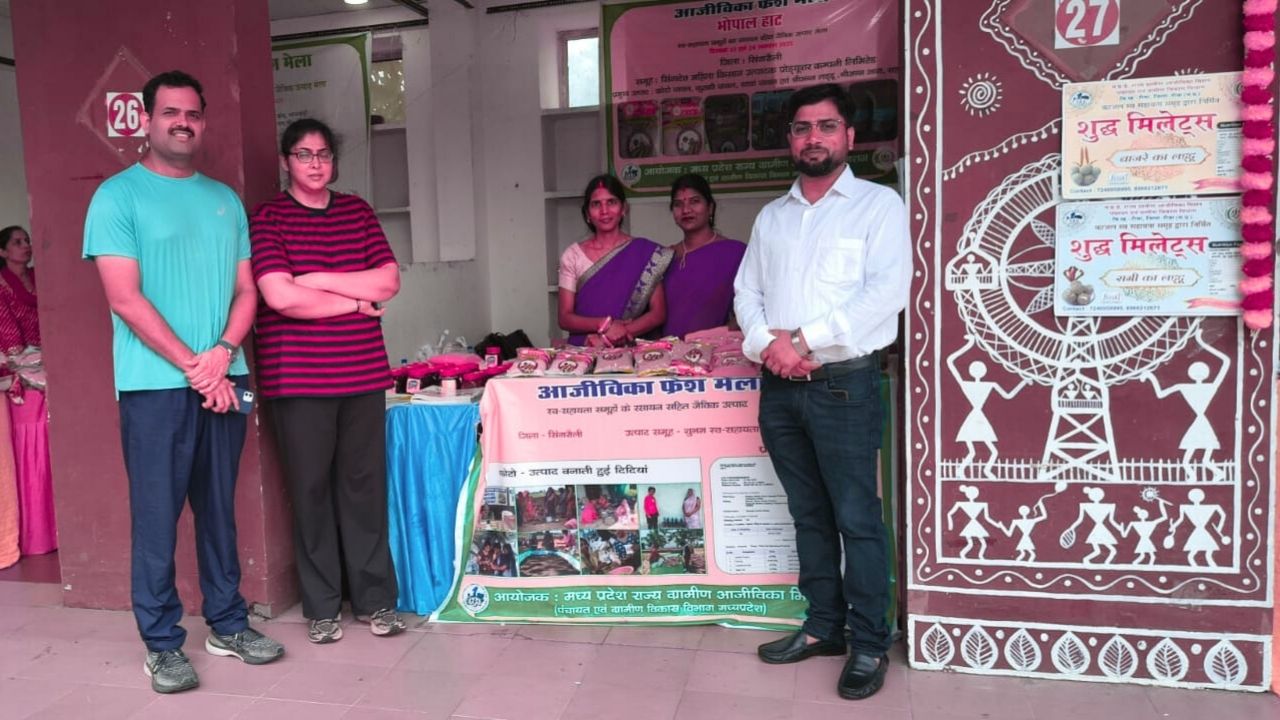 Bhopal Haat, Aajeevika Fresh Mela, Organic Products, Self Help Group, Singrauli, Chemical Side Effects