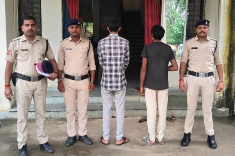 सरई थाना क्षेत्र में अंधीहत्या का खुलासा, चार आरोपी गिरफ्तार