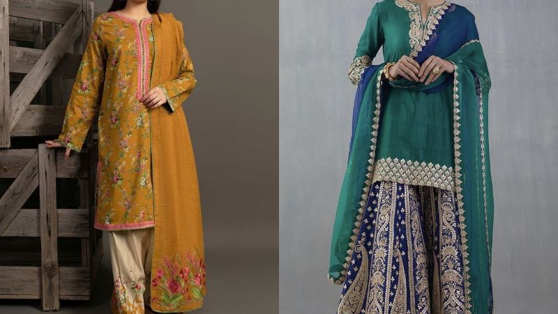 Enhance your festive look: From lawn suits to ghararas, the best ethnic options