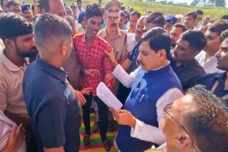 मुख्यमंत्री डॉ. यादव ने ऑन द स्पॉट लिया फैसला, पुलिस को दिये कार्रवाई के निर्देश
