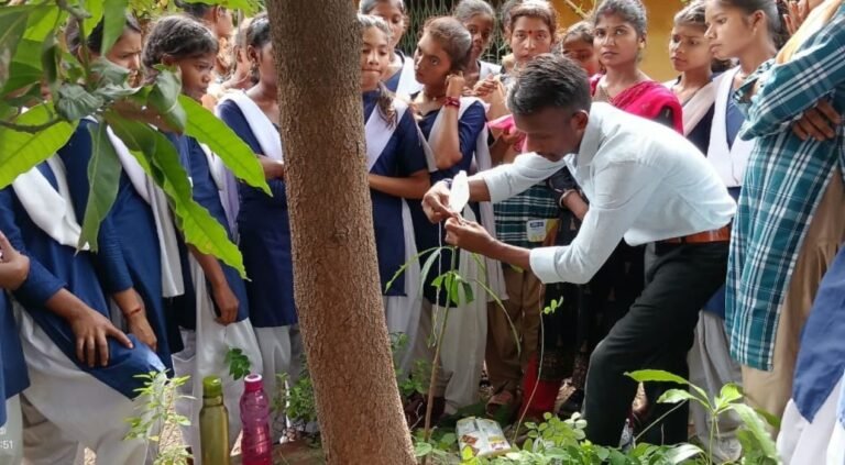 Success story of student Dalpat, mushroom and mango grafting enterprise