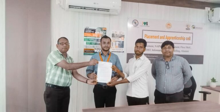Campus placement at ITI Singrauli, 45 students selected