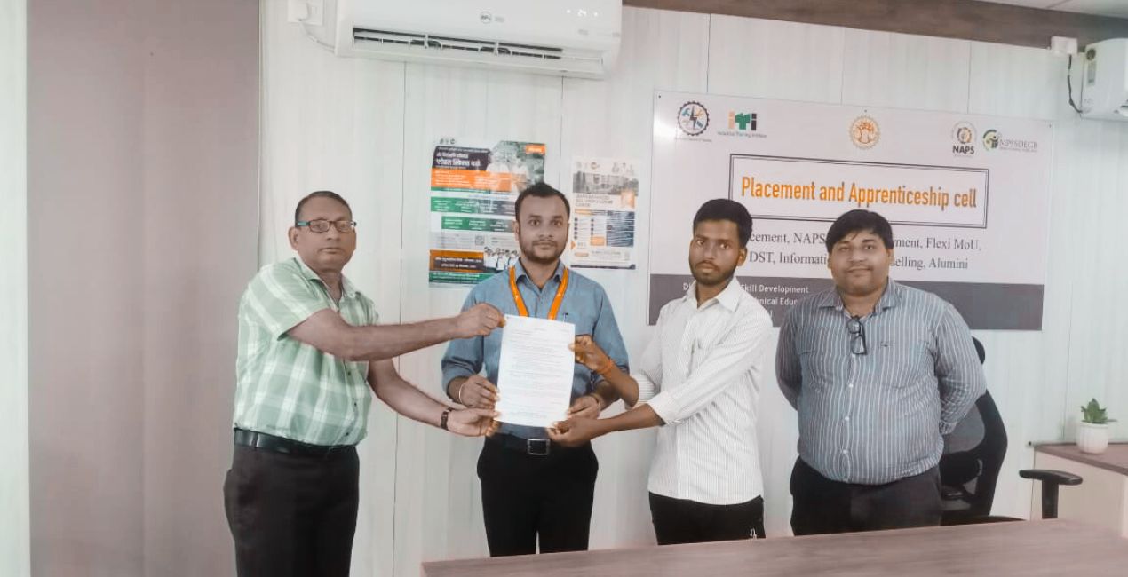 Campus placement at ITI Singrauli, 45 students selected