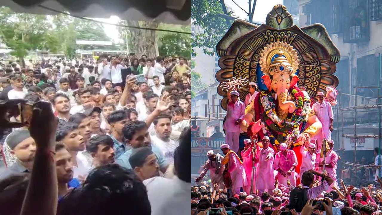 MP News : उज्जैन में गणेश सवारी के दौरान लव जिहाद झांकी पर विवाद, पथराव से मचा हंगामा