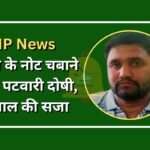 MP News Patwari found guilty of chewing bribe notes, sentenced to 3 years in prison