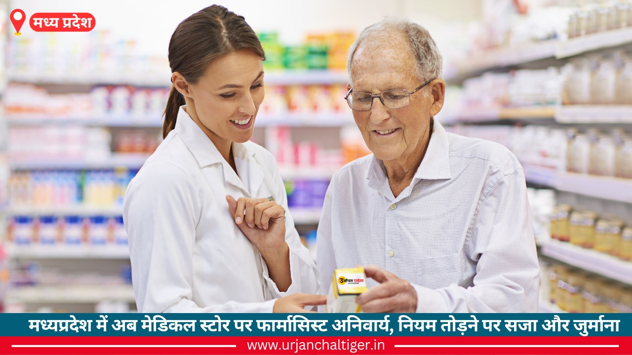 मध्यप्रदेश में अब मेडिकल स्टोर पर फार्मासिस्ट अनिवार्य, नियम तोड़ने पर सजा और जुर्माना