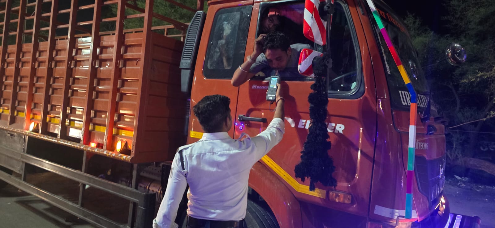 Singrauli Police action, licenses of 130 drivers suspended