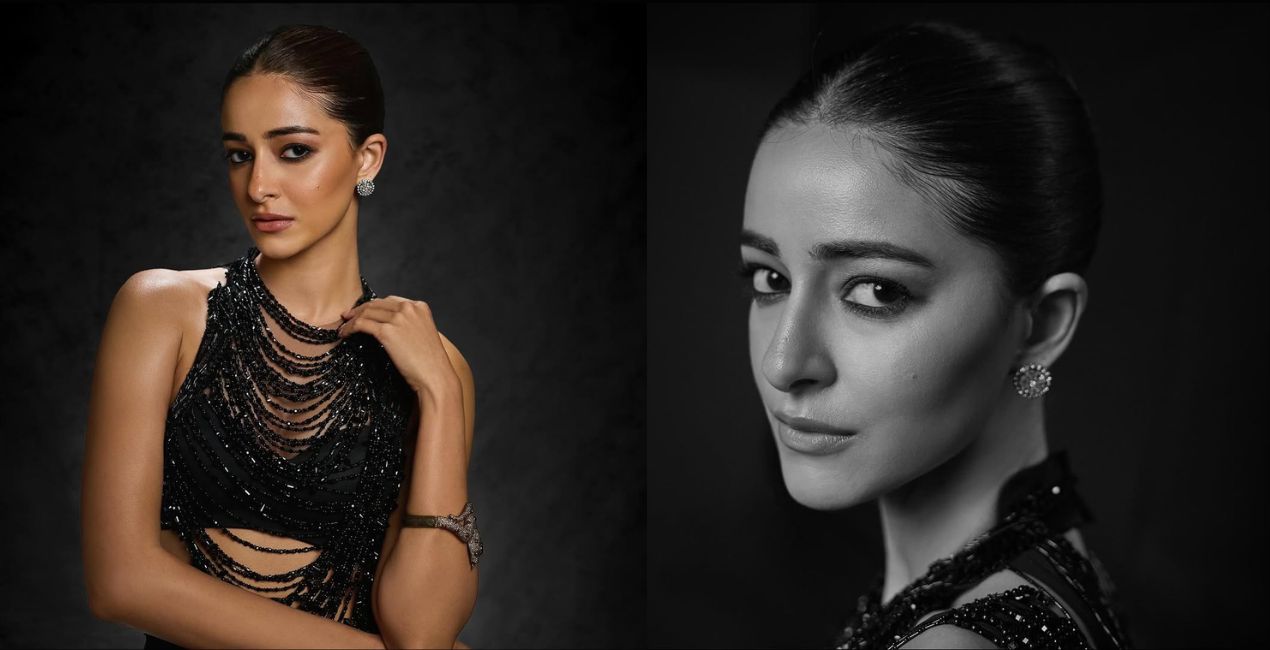 Ananya stuns in a Roberto Cavalli dress worth ₹2.95 lakh