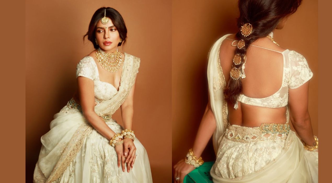 Priyanka Chopra's royal desi look goes viral