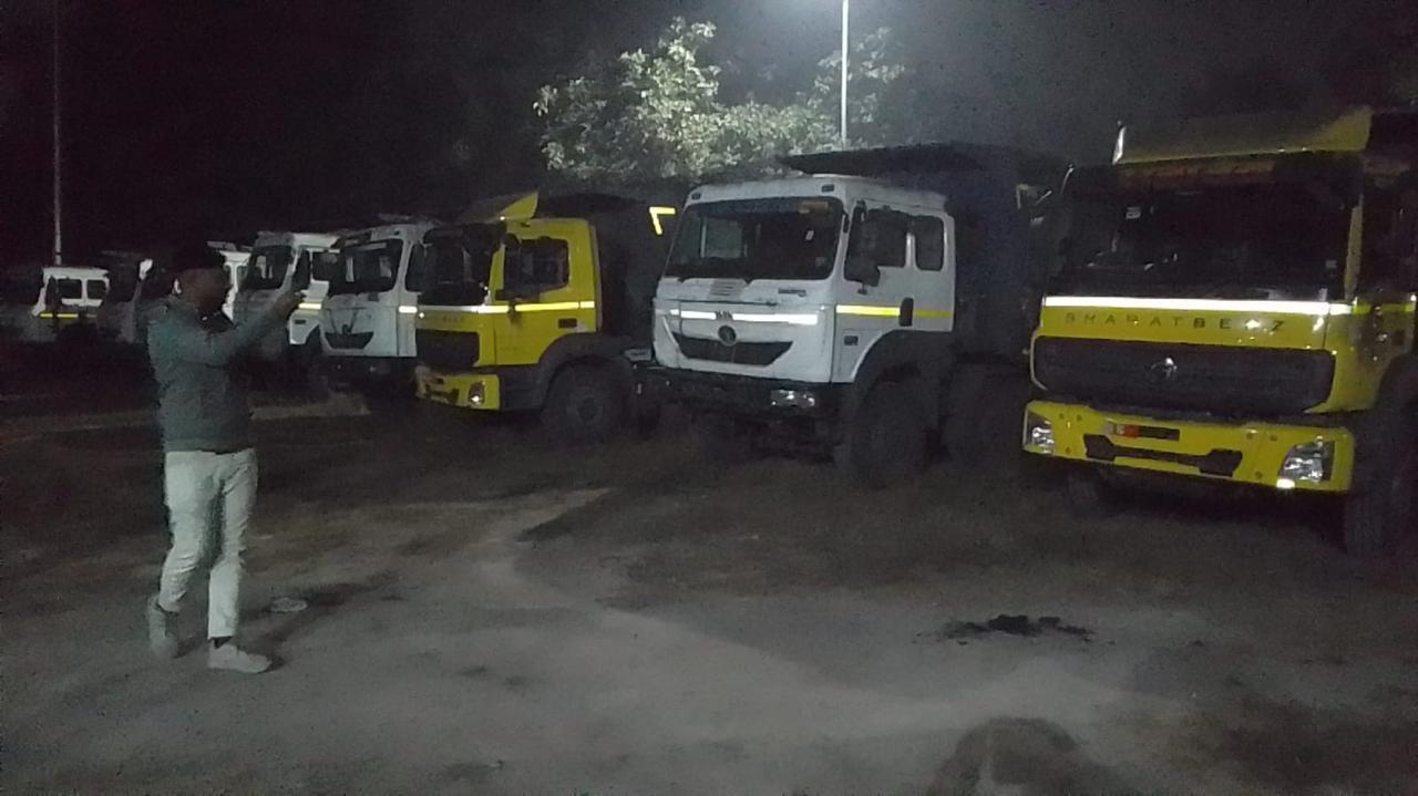 Illegal coal transport,