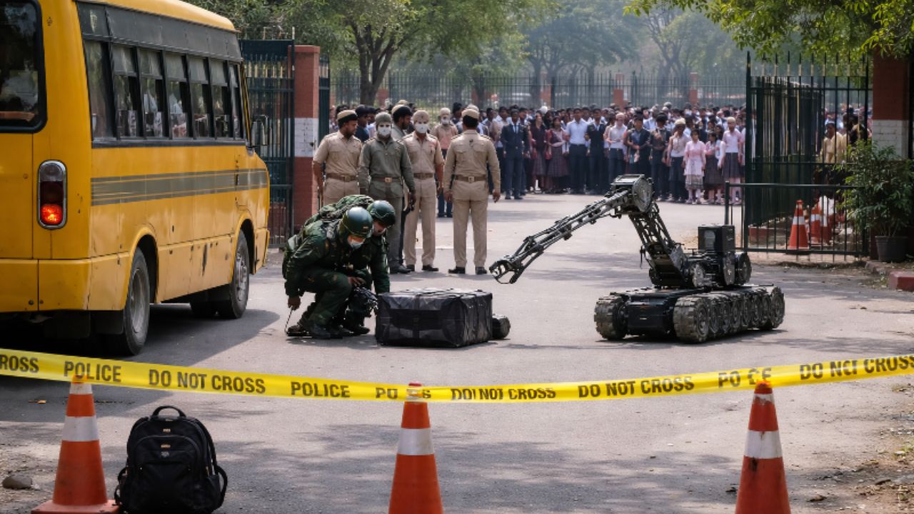 चंडीगढ़ स्कूल बम धमकी: 5 स्कूल खाली, तलाशी जारी