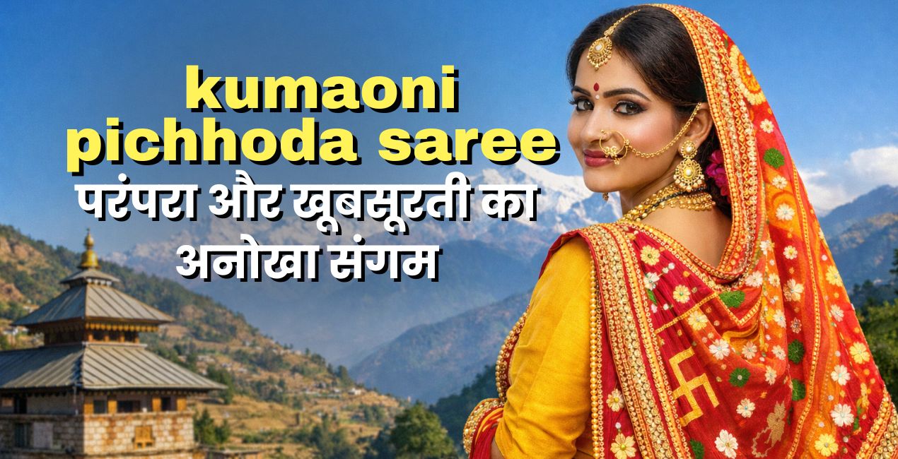 kumaoni pichhoda saree ; परंपरा और खूबसूरती का अनोखा संगम
