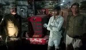 अवैध मुरूम ढुलाई पर खनिज विभाग का शिकंजा,मुरूम से भरा वाहन जब्त