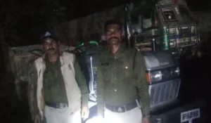 खनिज विभाग की सतर्कता से अवैध गिट्टी परिवहन पर लगी रोक,ट्रैक्टर ज़ब्त।