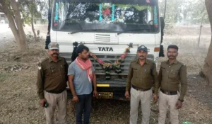 खनिज विभाग की सख्त कार्रवाई,03 हाइवा जब्त