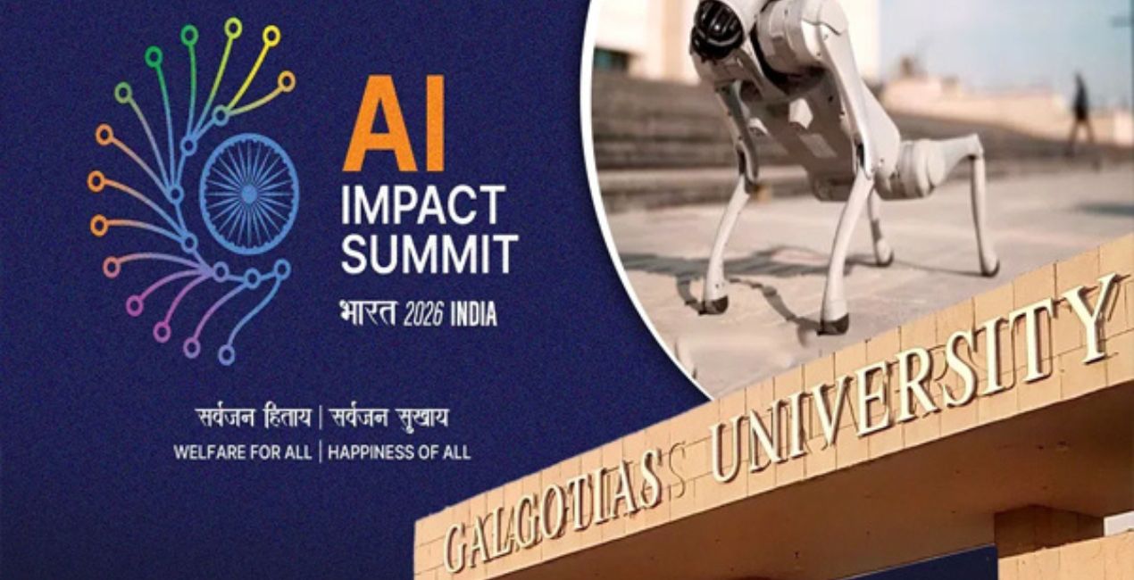 Galgotias AI Summit robotic dog controversy Made in India