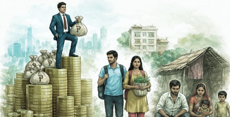 Income inequality in India
