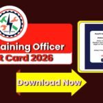 MP ITI Training Officer Admit Card 2026 जारी, 27 फरवरी से शुरू होगी परीक्षा