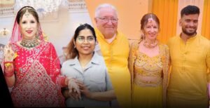 फ़्रांसीसी दुल्हन को भाया Nice Beauty Parlour का ब्राइडल मेकअप !