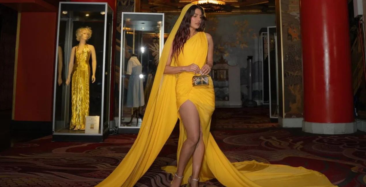 Priyanka Chopra saree look