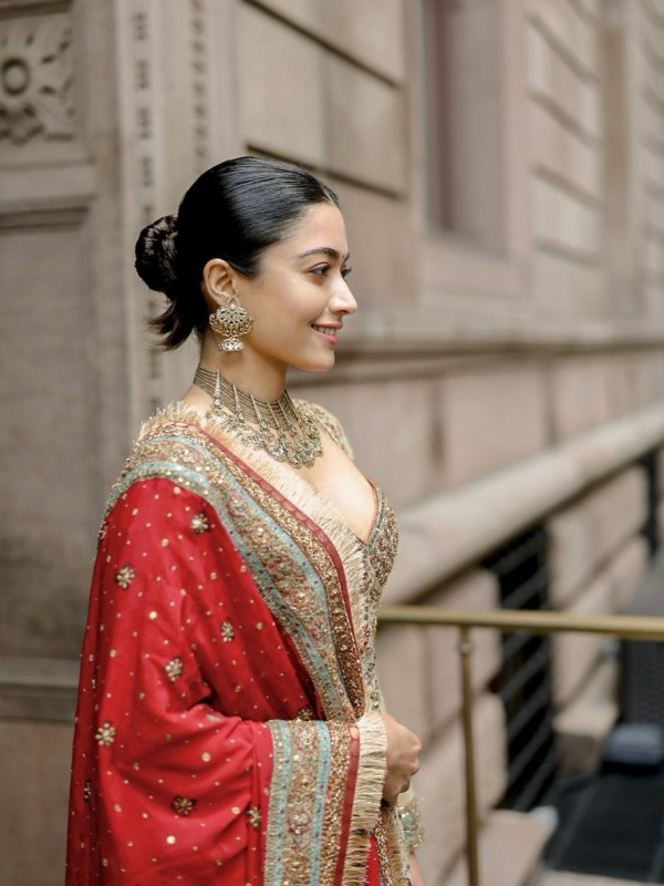 Rashmika Mandanna bridal look