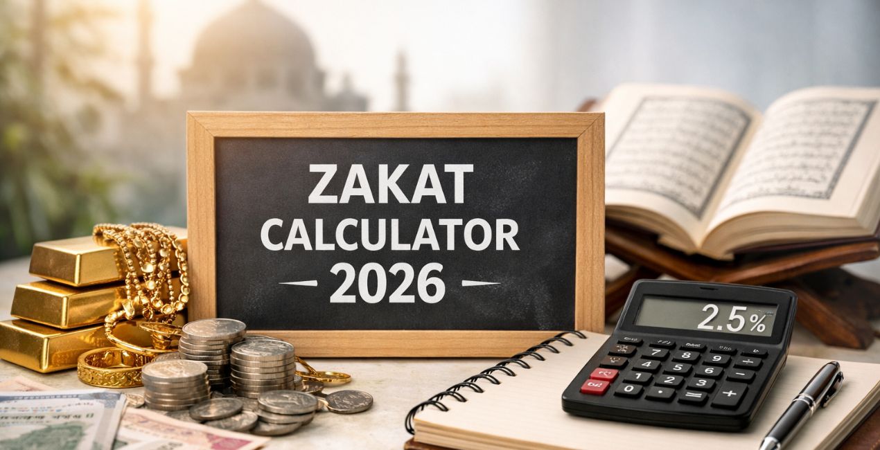 Zakat calculator kaise calculate kare 2026 India