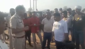 सिंगरौली मे बेकाबू रेत ट्रैक्टर की टक्कर से 16 वर्षीय किशोरी की मौत।