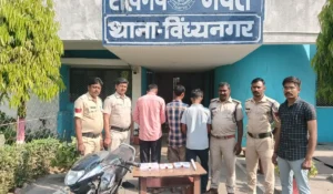 हनुमान मंदिर चोरी का खुलासा, तीन आरोपी गिरफ्तार