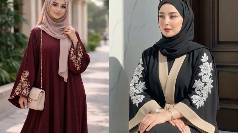 Eid 2026 Fashion Trend : Abaya बना महिलाओं की पहली पसंद, बाजार में बढ़ी डिजाइनर अबाया की मांग