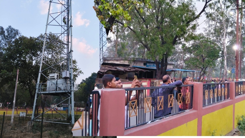 सिंगरौली में हाईवोल्टेज ड्रामा, कंपनी के वादे से त्रस्त टॉवर पर चढ़ी 2 महिलाएं