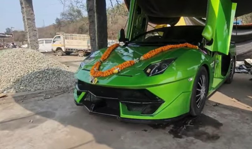 जुगाड़ से झारखंड के ‘आरिफ’ ने Maruti 800 को बना दिया Lamborghini Aventador