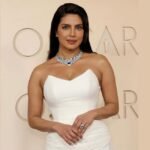 Priyanka Chopra white Dior gown Oscars