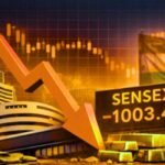 शेयर बाजार में बड़ी गिरावट : सेंसेक्स 1,000 अंक टूटा, निफ्टी 24,900 के नीचे, निवेशकों में बढ़ी चिंता