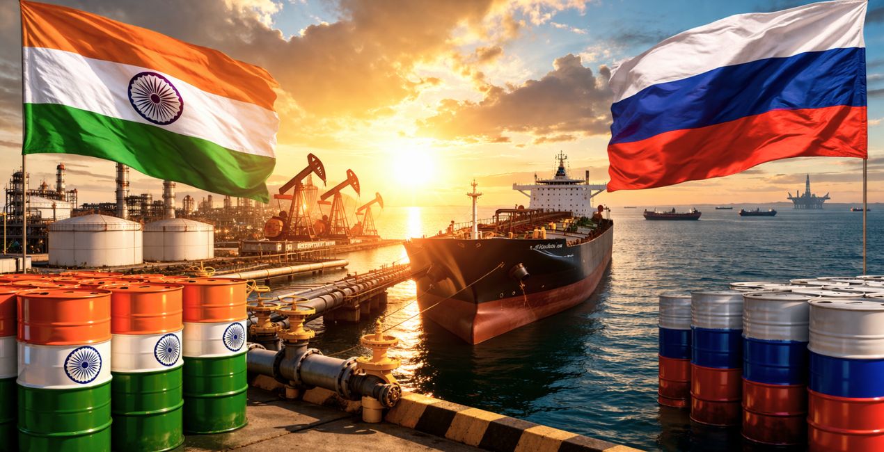 भारत को बड़ी राहत : वैश्विक ऊर्जा संकट के बीच रूस से तेल खरीदने की अनुमति
