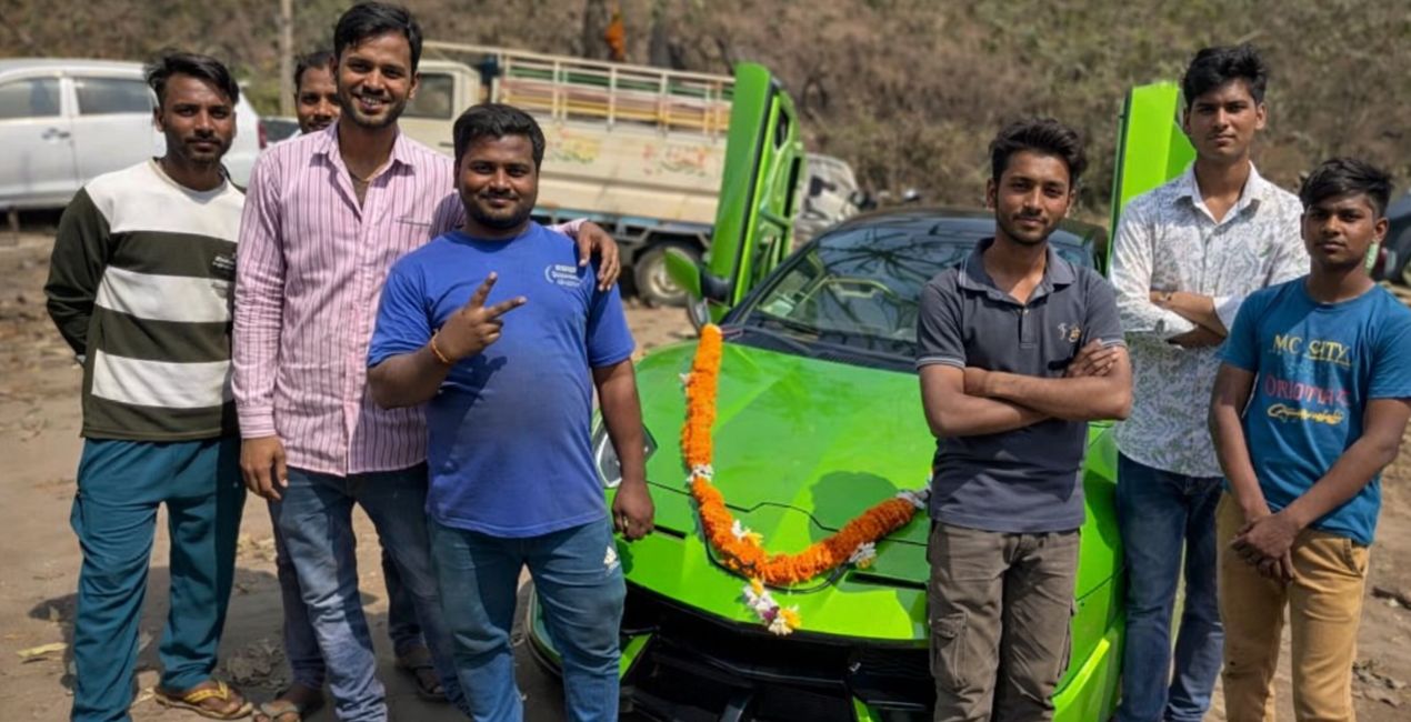 जुगाड़ से झारखंड के ‘आरिफ’ ने Maruti 800 को बना दिया Lamborghini Aventador