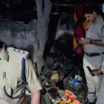 विन्ध्यनगर में पुलिस का औचक निरीक्षण, सलीम कबाड़ दुकान में नहीं मिला अवैध कबाड़