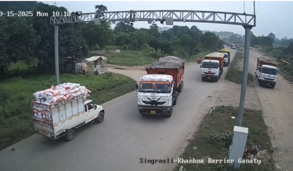 सिंगरौली में अवैध खनिज परिवहन पर सख्ती, 40 मानव रहित ई-चेक गेट हुए सक्रिय