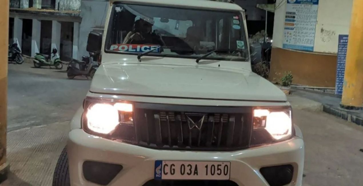 छपा मारने गई पुलिस की गाड़ी लेकर भागा गांजा तस्कर !