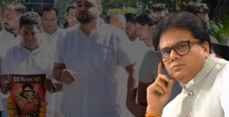 DD News एंकर अशोक श्रीवास्तव की विवादित टिप्पणी Viral