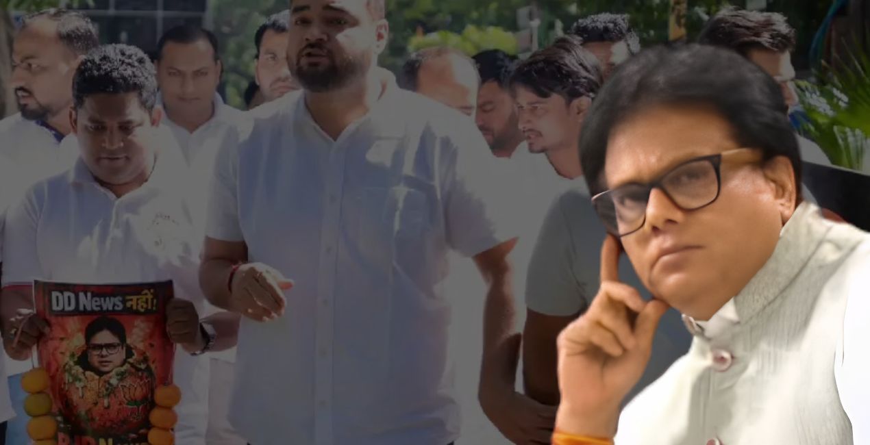 DD News एंकर अशोक श्रीवास्तव की विवादित टिप्पणी Viral