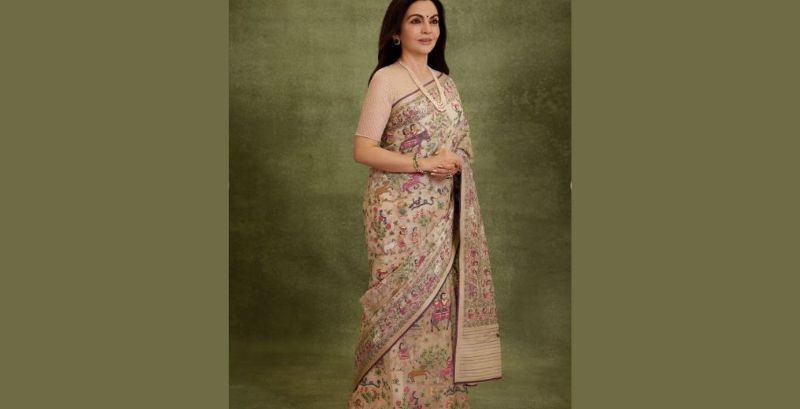 TIME100 Summit 2026: नीता अंबानी की स्वदेश जामदानी साड़ी बनी चर्चा का केंद्र